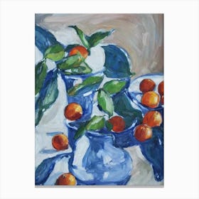 Clementine 1 Classic Fruit Canvas Print