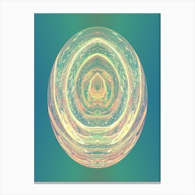 Transcendental  Spiritual Digital Crystal Canvas Print