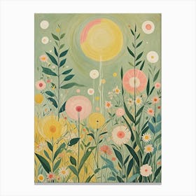 Spring Floral Reverie Canvas Print