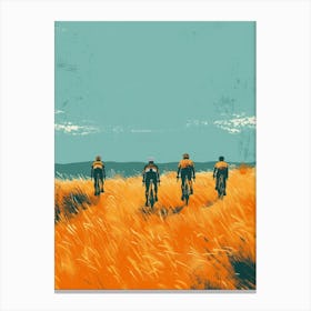 Bikers Canvas Print