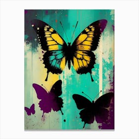 Butterflies In Flight 8 Canvas Print