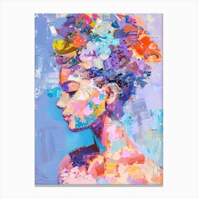 Portrait Of A Woman 4 Canvas Print