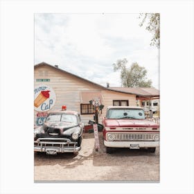 Route66 Oldtimers Canvas Print
