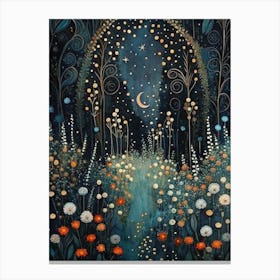 Night Garden Canvas Print