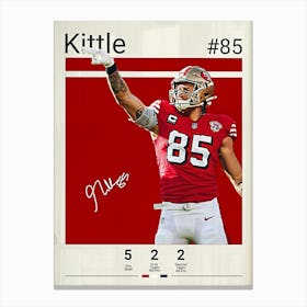 George Kittle Canvas Print