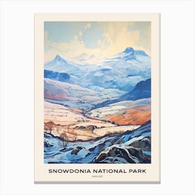 Snowdonia National Park Wales 2 Poster Canvas Print