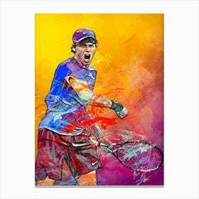 Jannik Sinner 1 Canvas Print