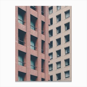 Tokyo Buildings Architecture Canvas Print