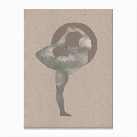 Yoga Pose 2 Canvas Print