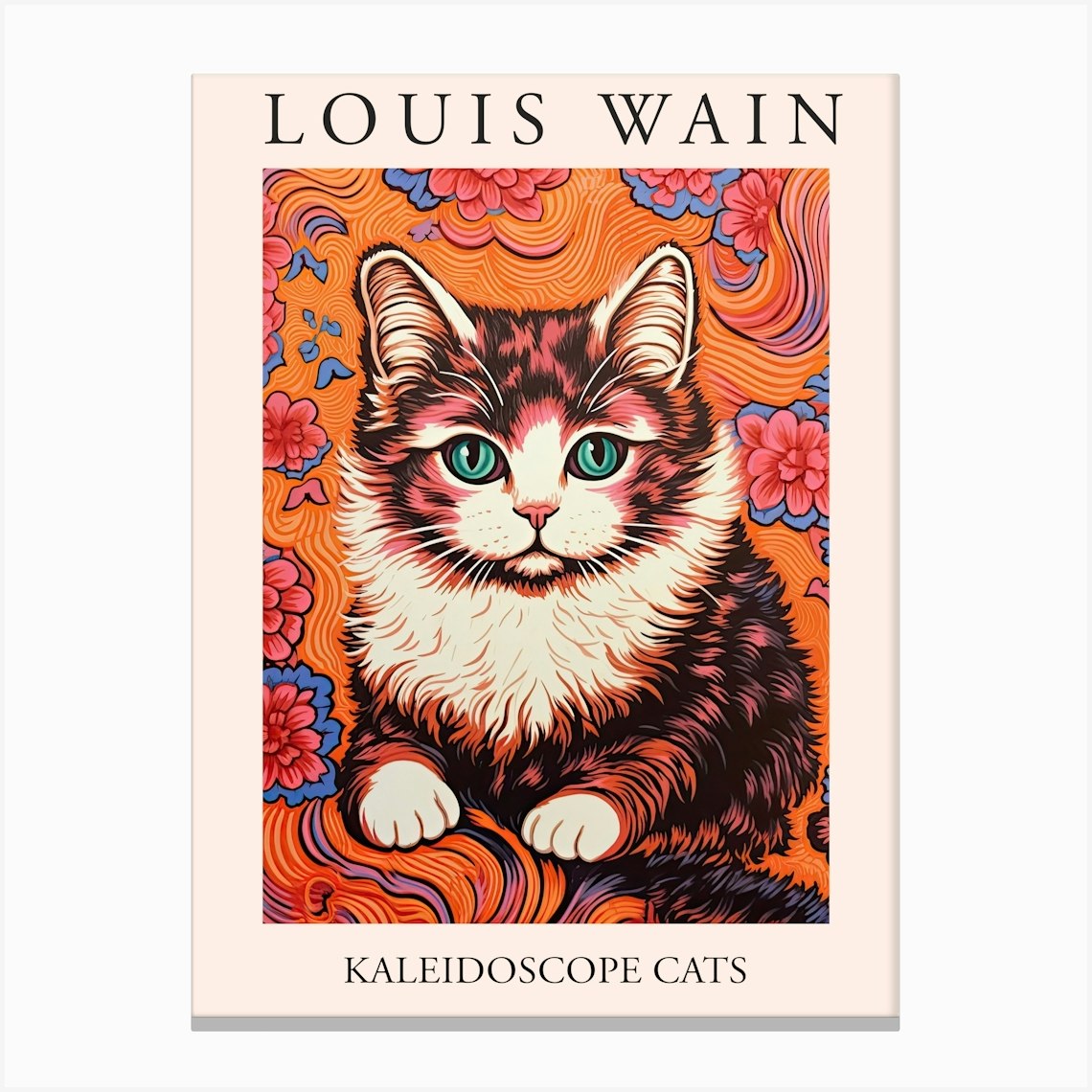 Kaleidoscope Cats II' Giclee Print - Louis Wain