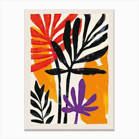 Abstract Tropics Matisse Style Stampe su tela