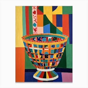 Mosaic Bowl Canvas Print