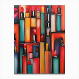 Lipsticks 1 Canvas Print