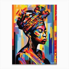 African Queen 1 Canvas Print