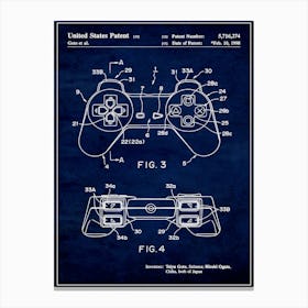 Ps Controller 1998 Canvas Print