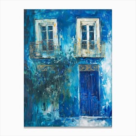 Blue Door 76 Canvas Print