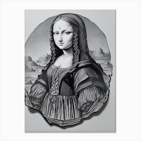 Mona Lisa Canvas Print