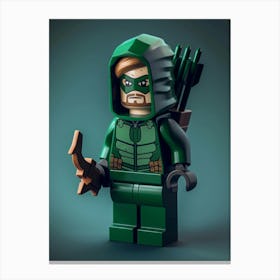 Green Arrow 3 Canvas Print