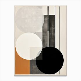 Beige Bauhaus Leonding Luster Canvas Print