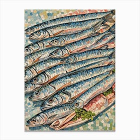 Sardines no1 Canvas Print