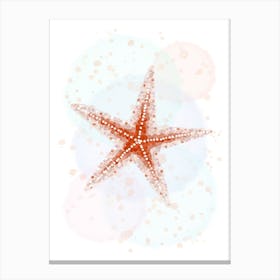 Red Star Canvas Print