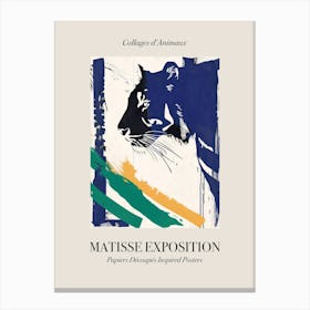 Tiger 3 Matisse Inspired Exposition Animals Poster Canvas Print