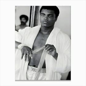 American Heavyweight Boxing Champion Muhammad Ali Canvas Print