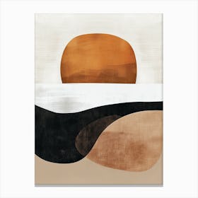 Sandakan Stone Park Bauhaus Minimalist Canvas Print