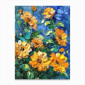 Yellow Roses 1 Canvas Print