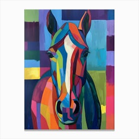 Colorful Horse 1 Canvas Print