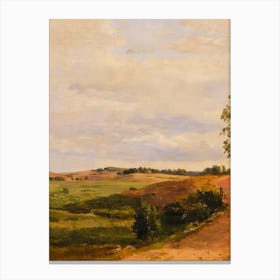 Road In The Countryside Canvas Print