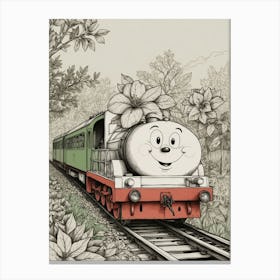 Thomas The Tank Engine Canvas Print Canvas Print