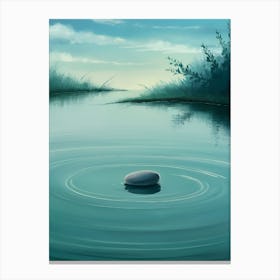 Meditative Water Canvas Print