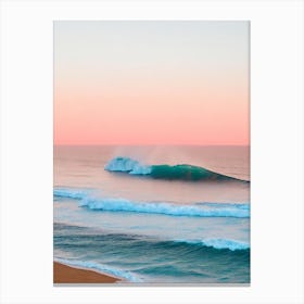El Cotillo Beach, Fuerteventura, Spain Pink Photography 1 Canvas Print