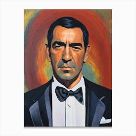 Anthony Quinn Illustration Movies Canvas Print