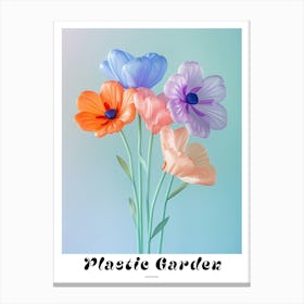 Dreamy Inflatable Flowers Poster Anemone 2 Canvas Print