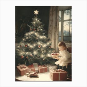 Christmas Tree 38 Canvas Print