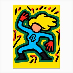 Keith Haring 1 Canvas Print