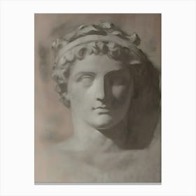 Bust Of Aphrodite Canvas Print