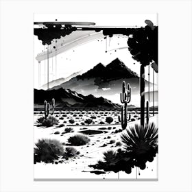 Desert Landscape 7 Canvas Print