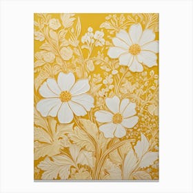 Yellow Floral no2 Lienzo