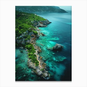 Mediterranean Coast 2 Canvas Print