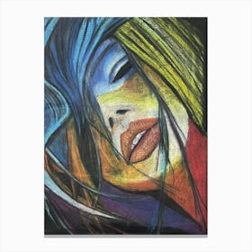 Dazed Woman Canvas Print