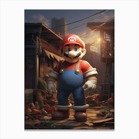 Mario Bros 33 Canvas Print