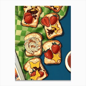 Toast good Canvas Print