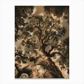 Tree In The Sky 3 Canvas Print