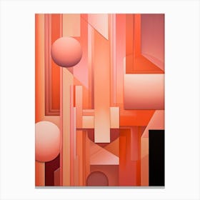 Dynamic Geometric Abstract Illustration 15 Canvas Print