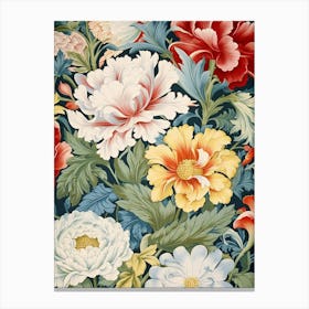 Floral Wallpaper 18 Canvas Print