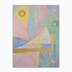 Abstract Pastel Thoughts Canvas Print