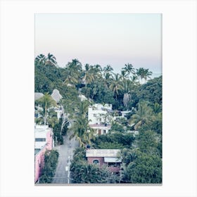Town Of Palms Canvas Print